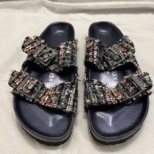 Birkenstock Arizona Plaid Boucle (size 40)